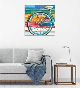 Nástenný obraz na plátne Bike, 45 × 45 cm