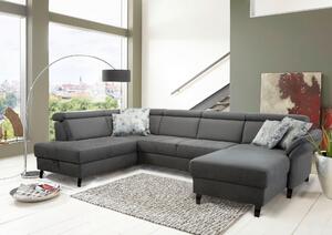SEDACIA SÚPRAVA, textil, antracitová Sit & More - Sedačky, Online Only