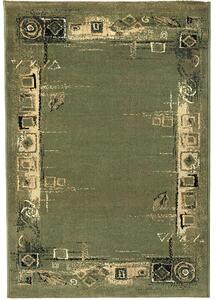 Breno Kusový koberec SOLID 07/AVA, zelená, viacfarebná,100 x 150 cm