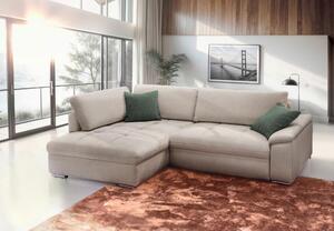 ROHOVÁ SEDAČKA, textil, piesková Livetastic - Sedačky, Online Only