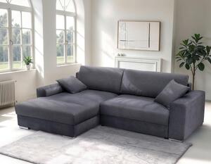 ROHOVÁ SEDAČKA, textil, antracitová Livetastic - Sedačky, Online Only