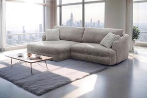 ROHOVÁ SEDAČKA, textil, taupe Livetastic - Sedačky, Online Only