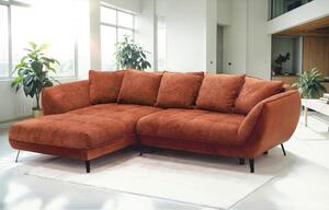 ROHOVÁ SEDAČKA, textil, hrdzavá Livetastic - Sedačky, Online Only