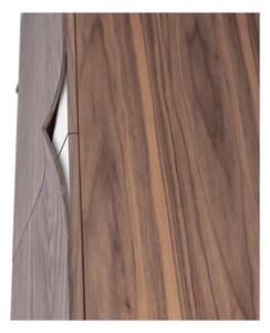 Hnedá komoda v dekore orechového dreva Woodman Flop, 65 x 120 cm