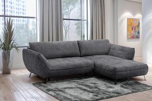ROHOVÁ SEDAČKA, textil, antracitová Livetastic - Sedačky, Online Only