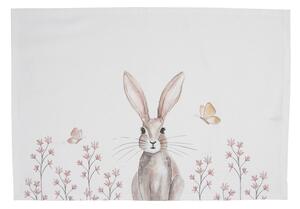 Sada bavlnených prestieranie s motívom králika Rustic Easter Bunny - 48 * 33 cm - Clayre & Eef