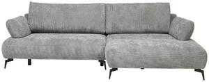 ROHOVÁ SEDAČKA, textil, sivá Livetastic - Sedačky, Online Only