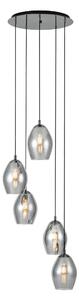 ZÁVESNÉ LED SVIETIDLO, 58/200 cm Eglo - Online Only bytové doplnky, Online Only