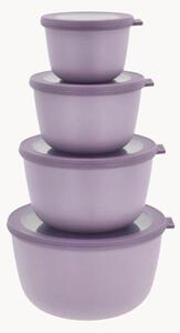 Úložné dózy's pokrievkami Cirqula Nordic Lilac, 4 ks