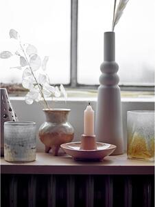 Béžová kameninová váza Bloomingville Isolde, výška 28,5 cm