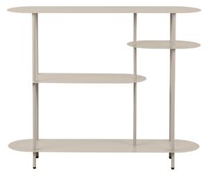 Béžový kovový regál 118x97x31 cm Rieti – House Nordic