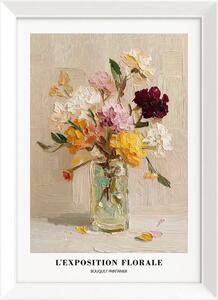 Tlačený obraz s rámom 56x75 cm Sunny Bouquet – Styler