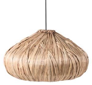 Závesná lampa prírodná vodný hyacint pletená ručná výroba osvetlenie moderný boho štýl obývacia izba kuchyňa jedáleň