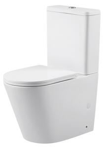Erga Tina, WC kombi misa 620x365x820 mm, Tornado 2.0 + toaletné sedadlo, biela lesklá, ERG-V03-TINA-TO2-WH