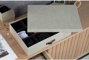 Béžová škatuľa s priehradkami Bigso Box of Sweden Jakob