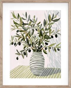 Tlačený obraz s rámom 40x50 cm Olive Bunch II – Styler