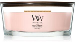 Woodwick Coastal Sunberry vonná sviečka s dreveným knotom 453.6 g