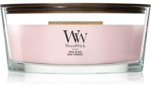 Woodwick Rose Blush vonná sviečka s dreveným knotom 453.6 g