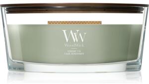 Woodwick Verdant Fig vonná sviečka s dreveným knotom 453.6 g