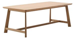 Jedálenský stôl s doskou v dubovom dekore 100x220 cm Idun – Kave Home