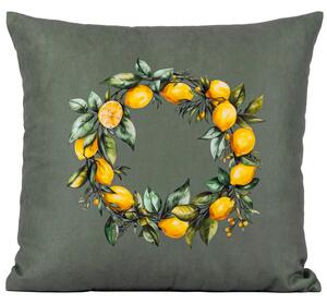 DEKORAČNÁ OBLIEČKA NA VANKÚŠ LIMONE5 43X43 CM VZOROVANÁ