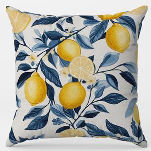 DEKORAČNÁ OBLIEČKA NA VANKÚŠ SICIL LIMONE1 43X43 CM VZOROVANÁ