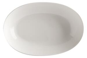 Biely porcelánový hlboký tanier Maxwell & Williams Basic, 30 x 20 cm