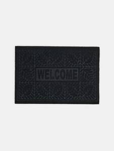 Sinsay - Vstupná rohožka s nápisom Welcome - čierna