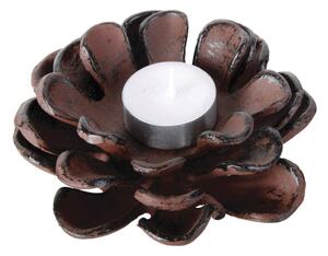 Kovový svietnik na čajovú sviečku Pine Cone – Esschert Design