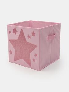 Sinsay - Skladací úložný box s motívom hviezd - ružová