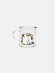 Sinsay - Sklenený hrnček s uchom The Moomins - viacfarebná