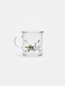 Sinsay - Sklenený hrnček s uchom The Moomins - viacfarebná
