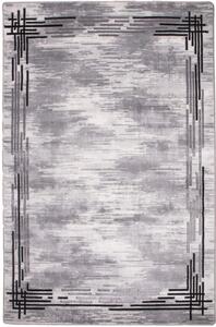 Koberec DIAMOND K8778S strieborný