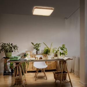 OSRAM Stropné LED svetlo ORBIS ALICIA, 29 x cm, drevo, ClickDim, Svetlé drevo, Obývacia izba / jedáleň, kov, Moderný, Stropné svetlo