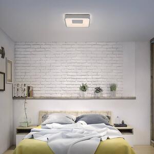 OSRAM stropné LED svetlo ORBIS PIANA, strieborné, 38 x cm, clickdim, Chrómová / strieborná, Obývacia izba / jedáleň, kov, Moderný, Stropné svetlo