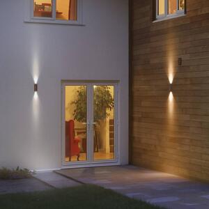 OSRAM Vonkajšie nástenné svietidlo ENDURA STYLE, farba hrdza, 16 cm, smer, Hnedá / hrdzavá, Hliník, Moderný, Nástenné svietidlo