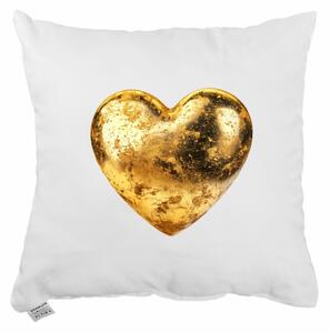 Dekoratívny vankúš Golden Heart 40x40 cm EMI
