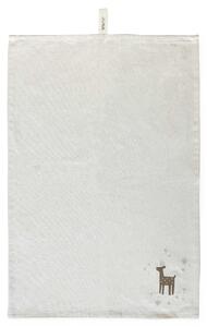 Vyšívaná utierka Reindeeer White 50 × 70 cm