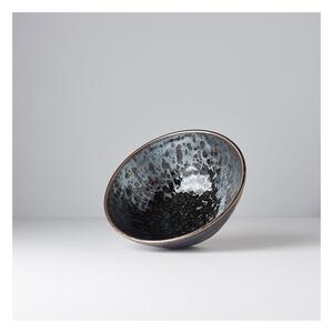 Čierna keramická misa MIJ Black Pearl, ø 20 cm