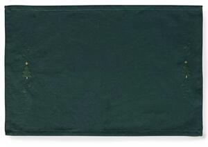 Vyšívané prestieranie Christmas Tree Green 49 × 32 cm
