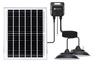 Aigostar - LED Solárny luster 2xLED/70W/12V 12000 mAh 6500K pr. 23,5 cm