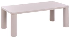 Konferenčný stolík sivobéžový MDF obdĺžnikový tvar 120 x 60 cm moderný štýl obývacia izba