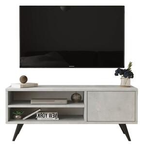 TV stolík na nôžkach CADDY 1, farba šedý kameň