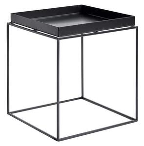 HAY Stolík Tray Table 40x40, black