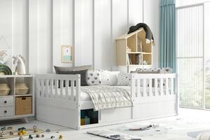 INTERBEDS Detská posteľ Smart 160 x 80 cm - biela