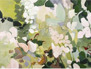 Obraz s ručne maľovanými prvkami 90x118 cm Green Garden – Malerifabrikken
