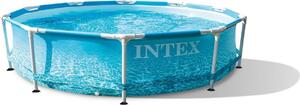 Intex 28208NP, 4485 L, Rámový bazén, Dieťa a dospelý, Rebrík, Modrá