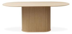 Jedálenský stôl s doskou v dubovom dekore 95x180 cm Nola – Unique Furniture