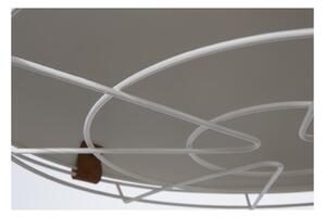 Biele stropné svietidlo Zuiver Dek, Ø 40 cm