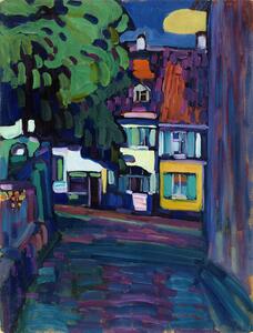 Obrazová reprodukcia Murnau Homes on Obermarkt, Wassily Kandinsky